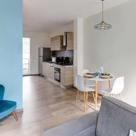 Le Cocon Bleu - Bel Appt Pour 6 En Centre-ville *