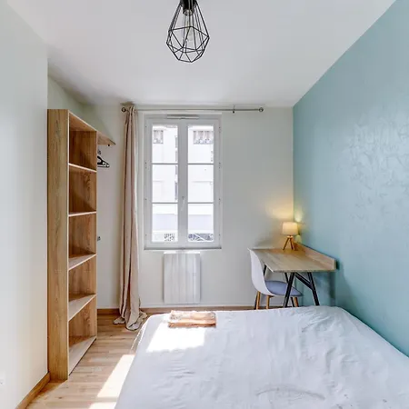 Le Cocon Bleu - Bel Appt Pour 6 En Centre-ville Holiday home *