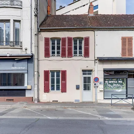 Le Cocon Bleu - Bel Appt Pour 6 En Centre-ville Dom wakacyjny